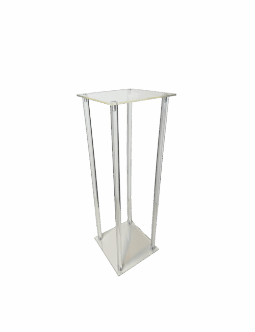 Centre de table colonne plexi 60CM